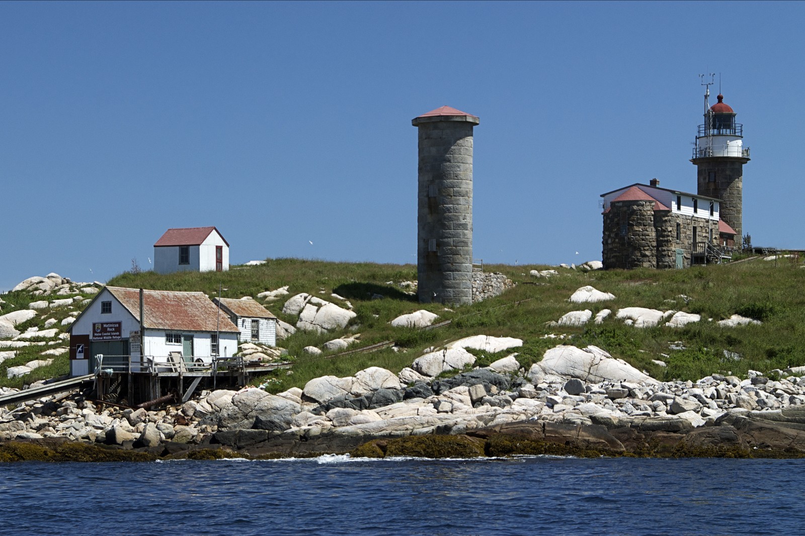 Matinicus-Rock-lighthouse-with-its-unique-stone-architecture-is-the ...